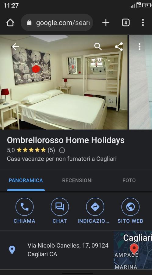 Ombrellorosso Apartment Cagliari Bagian luar foto